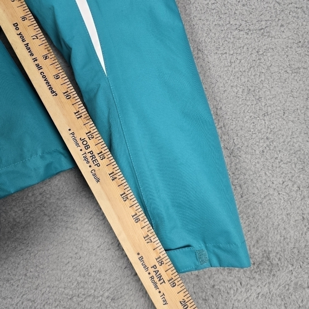 Gerry Jacket Womans Size L Green Fleece Lined Hooded Long Sleeve Insulated Coat - Picture 5 of 16
